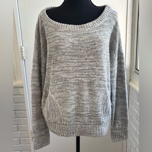 Free‎ People Cotton Blend Relaxed Sweater medium workwear layered staple